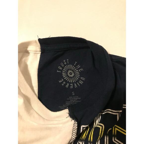 Trust the Universe Vintage Racing upcycled t-shirt Size small Terry #98 Nascar - Picture 4 of 5